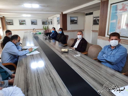 جلسه مشترک هیئت های اجرایی و نظارت انتخابات شهرستان ترکمن برگزار شد