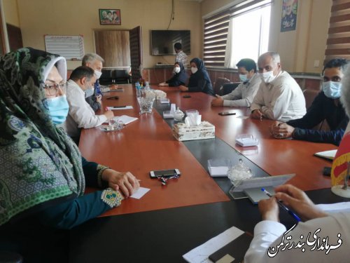  جلسه هماهنگی کمیته های دبیرخانه هیات اجرایی انتخابات شهرستان ترکمن برگزار شد