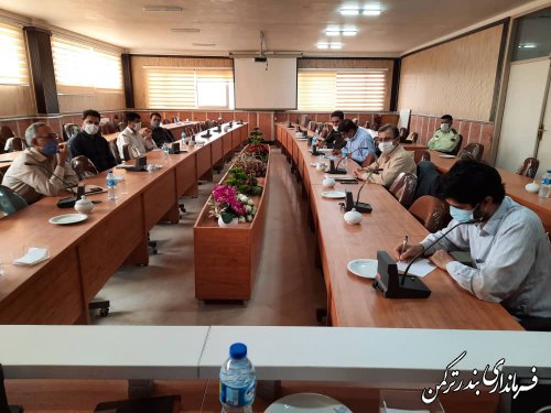 جلسه ستاد مدیریت مصرف برق شهرستان ترکمن برگزار شد
