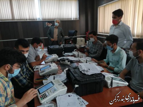  برگزاری دومین مانور سراسری انتخابات در شهرستان ترکمن