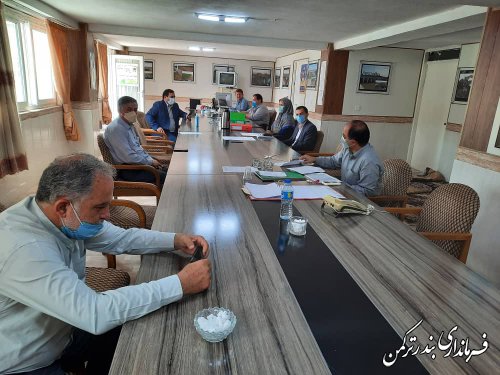 نشست هماهنگی اعضای هیات اجرایی انتخابات شهرستان ترکمن