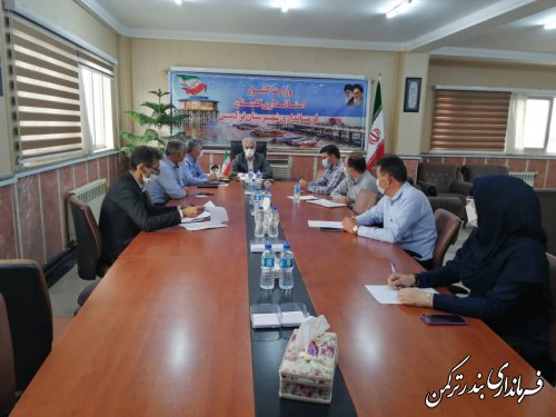 جلسه هماهنگی کمیته های دبیرخانه هیات اجرایی انتخابات شهرستان ترکمن برگزار شد