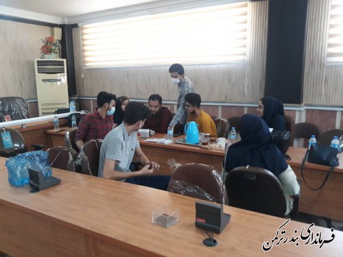 دور دوم آموزش کاربران رایانه شعب اخذ رای شهرستان ترکمن