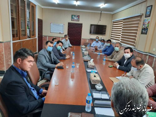 جلسه مشترک اعضای هیات اجرایی و نظارت انتخابات شهرستان ترکمن برگزار شد