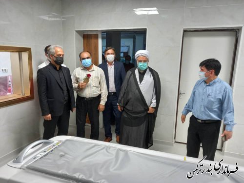 تجلیل  فرماندار ترکمن از پزشکان بیمارستان امام خمینی (ره) شهرستان