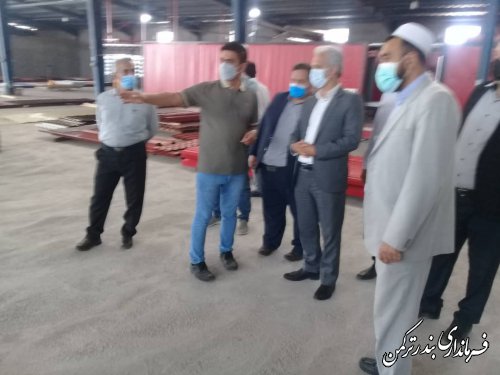 افتتاح کارخانه فولاد گستر امیر گلستان در شهرک صنعتی پنج پیکر