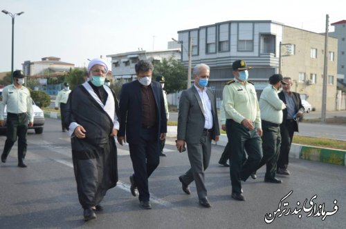 برگزاری مراسم پیاده روی همگانی در شهرستان ترکمن