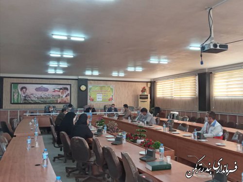  چهارمین جلسه مشترک انجمن کتابخانه های عمومی شهرستان ترکمن و بخش سیجوال برگزار شد