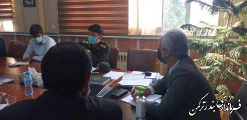 اجرای رزمایش شورای راهبردی دفاع زیستی ( واکسیناسیون محله محور ) طرح شهید سلیمانی در شهرستان ترکمن
