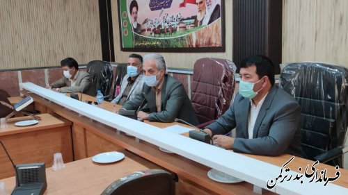  چهارمین جلسه ستاد تنظیم بازار شهرستان ترکمن برگزار شد