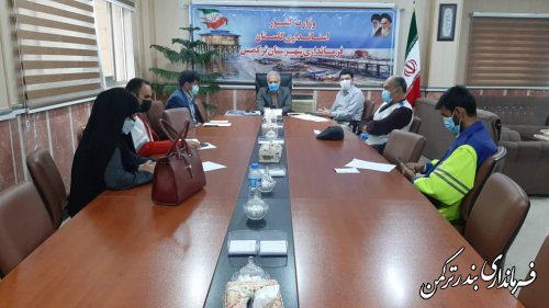 برنامه ریزی برگزاری بیست و سومین مانور سراسری زلزله و ایمنی در شهرستان ترکمن