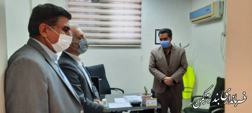 بازدید سرزده فرماندار از ادارات برق، بنیاد شهید و بخشداری مرکزی شهرستان