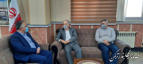 جلسه هماهنگی پروژه های قابل افتتاح دهه مبارک فجر شهرستان ترکمن