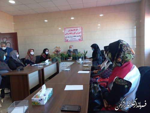 دوره مهارتی آموزش گل و گیاه زینتی در شهرستان ترکمن