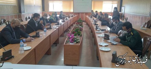 هشتمین جلسه ستاد ساماندهی امور جوانان شهرستان ترکمن برگزار شد