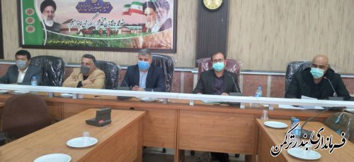 هشتمین جلسه ستاد ساماندهی امور جوانان شهرستان ترکمن برگزار شد