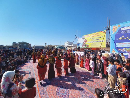 برگزاری جشنواره فرهنگ و اقتصاد روستای چپاقلی شهرستان ترکمن