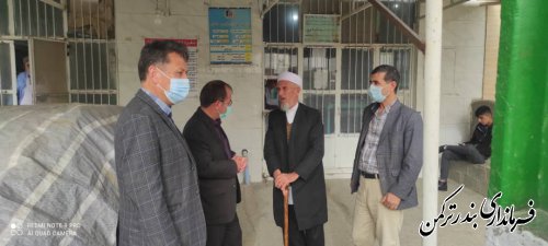 بازدید سرپرست فرمانداری ترکمن از خبازی های شهرستان
