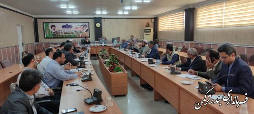 سومین جلسه شورای هماهنگی مبارزه با مواد مخدر شهرستان ترکمن برگزار شد