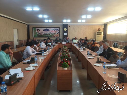 جلسه کارگروه تخصصی اجتماعی ، فرهنگی ، سلامت و خانواده شهرستان ترکمن برگزار شد