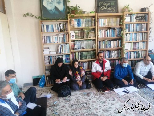 چهارمین جلسه قرارگاه اجتماعی و فرهنگی شهرستان ترکمن برگزار شد