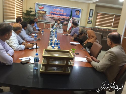 جلسه توجیهی برگزاری برنامه های ارتباط مردمی به میزبانی شهرستان ترکمن برگزار شد