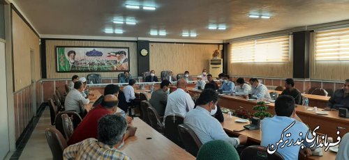 هفتمین جلسه شورای مسکن شهرستان ترکمن برگزار شد