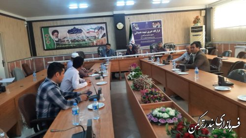 قرارگاه خبری شهید همدانی در شهرستان ترکمن تشکیل شد