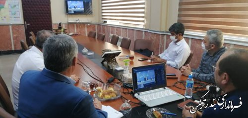 صد و پنجمین جلسه ستاد استانی مقابله با کرونا بصورت ویدیوکنفرانس برگزار شد