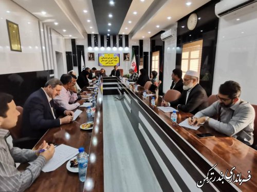 جلسه مشترک شورای آموزش و پرورش شهرستان ترکمن برگزار شد 