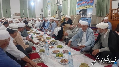 شرکت در مراسم مولودی خوانی بمناسبت هفته وحدت