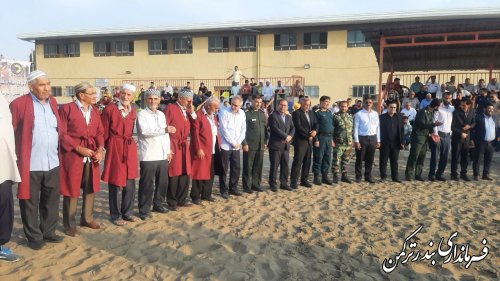 مسابقات گورش ساحلی کشور به میزبانی شهرستان ترکمن برگزار شد 