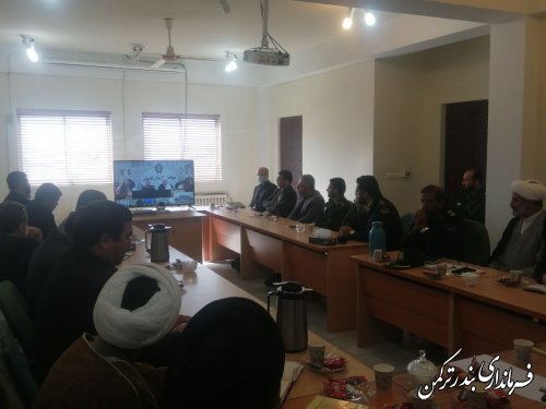 جلسه هماهنگی و برنامه ریزی مراسم ۱۳ آبان در محل سپاه شهرستان برگزار گردید