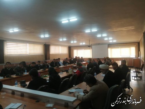 هفتمین جلسه شورای هماهنگی مبارزه با مواد مخدر شهرستان برگزار شد