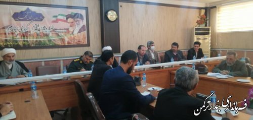 هشتمین جلسه شورای اداری شهرستان ترکمن برگزار گردید