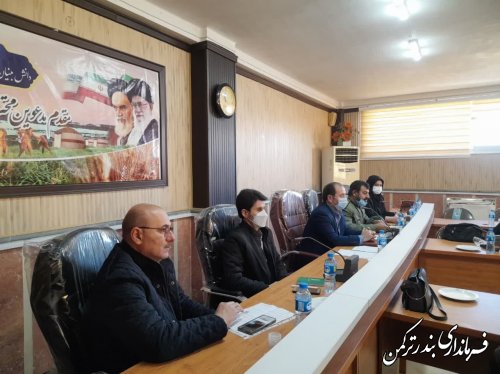 جلسه کارگروه امور بانوان و خانواده و گرامیداشت هفته زن شهرستان ترکمن برگزار شد
