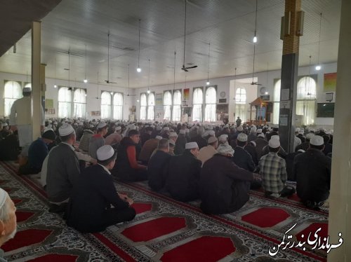 مراسم یوم الله نهم دی در مسجد قبا بندرترکمن برگزار گردید