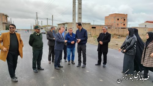 مراسم بهره‌برداری از آسفالت شهید شوشتری برگزار شد 