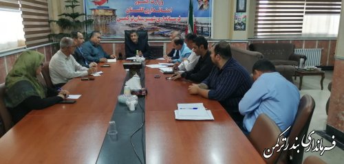سومین جلسه ستاد انتخابات شهرستان ترکمن برگزار شد