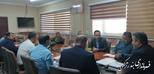 سومین جلسه ستاد انتخابات شهرستان ترکمن برگزار شد