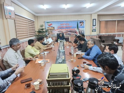 جلسه شورای ترافیک شهرستان ترکمن برگزار شد.