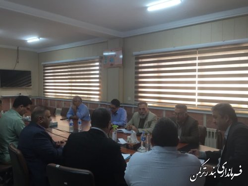 سومین جلسه ستاد اجرایی خدمات سفر شهرستان ترکمن برگزار شد