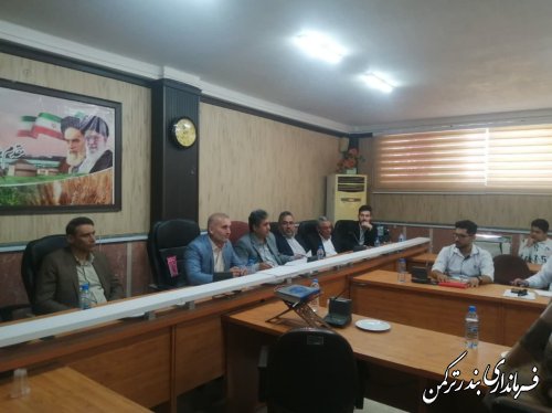 جلسه کمیته مشارکت ستاد انتخابات شهرستان ترکمن برگزار شد.
