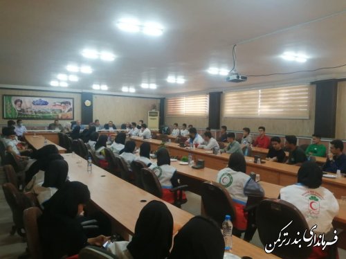 جلسه کمیته مشارکت ستاد انتخابات شهرستان ترکمن برگزار شد.