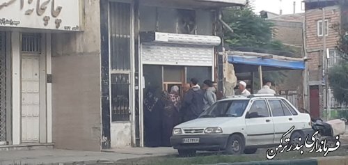 بازدید و نظارت بر خبازی های سطح شهر شهرستان بندر ترکمن