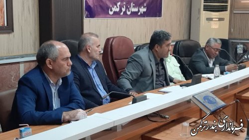 دومین نشست کارگروه مشارکت ستاد انتخابات شهرستان ترکمن برگزار شد