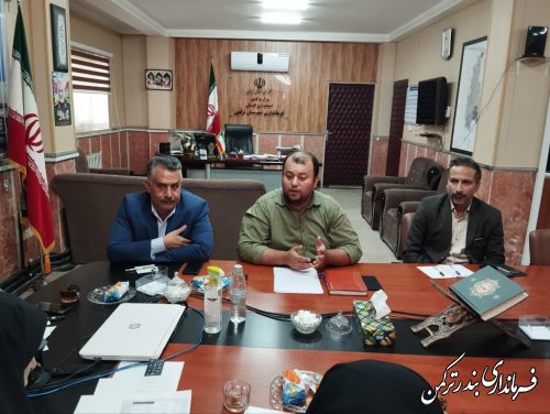 اولین جلسه کمیته فناوری اطلاعات انتخابات استان در شهرستان ترکمن برگزار شد