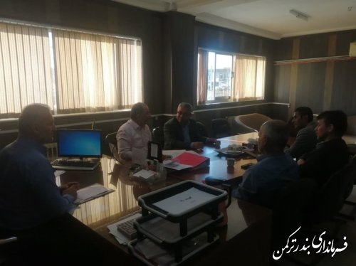 جلسه کمیته مشارکت ستاد انتخابات شهرستان ترکمن برگزار شد