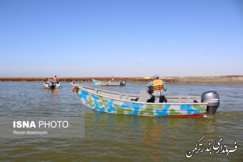 برگزاری اولین دوره مسابقات قایق‌های تندرو قهرمانی کشور در بندرترکمن