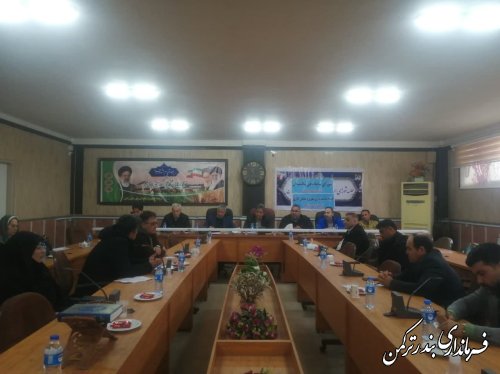سومین جلسه مناسب سازی، مبلمان شهری و شورای سالمندان شهرستان ترکمن برگزار شد